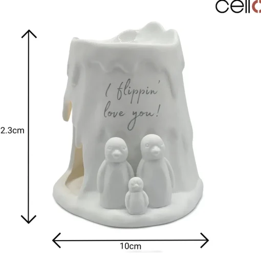 Cello Porcelain Tealight Burner - I Flippin Love you