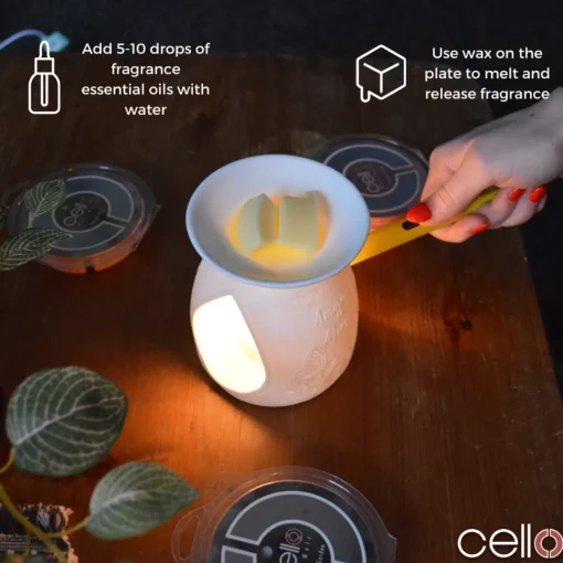 Cello Porcelain Tealight Burner - Best Sister