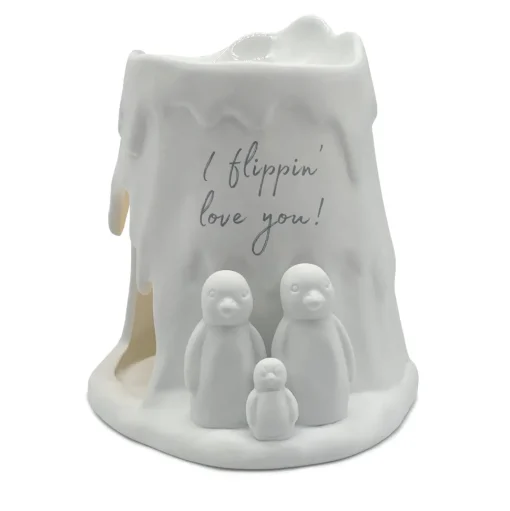 Cello Porcelain Tealight Burner - I Flippin Love you