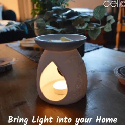 Cello Porcelain Tealight Burner - Best Sister