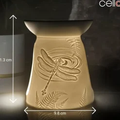 Cello Porcelain Tealight Burner - Nature