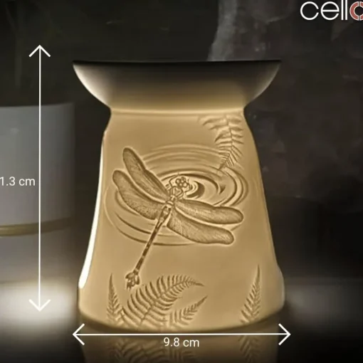 Cello Porcelain Tealight Burner - Nature