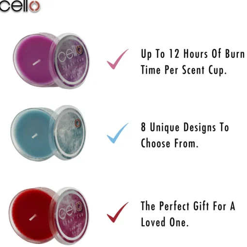 Cello Scent Cup Trio - Love You To The Moon And Back