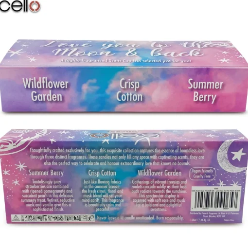 Cello Scent Cup Trio - Love You To The Moon And Back