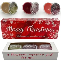 Cello Scent Cup Trio - Merry Christmas