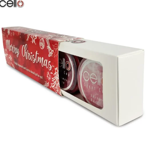 Cello Scent Cup Trio - Merry Christmas