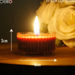Cello Scent Cup Trio - Merry Christmas