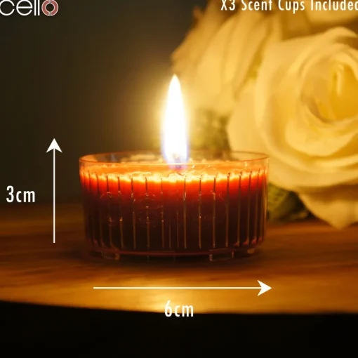 Cello Scent Cup Trio - Merry Christmas