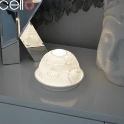 Cello Tealight Dome - Bee Happy