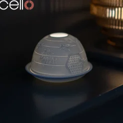 Cello Tealight Dome - Bee Happy
