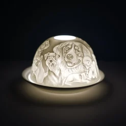 Cello Tealight Dome - Dog