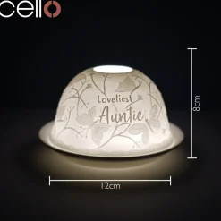 Cello Tealight Dome - Loveliest Auntie