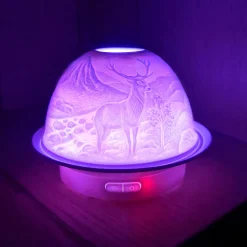 Cello Tealight Dome Bundle - Highland Stag