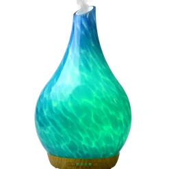 Cello Ultrasonic Diffuser Art Glass - Ocean Floor Large