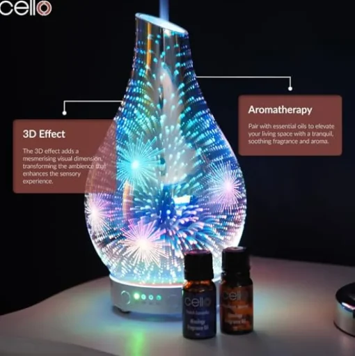 Cello Ultrasonic Diffuser - 3D Firework