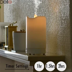 Cello Ultrasonic Diffuser - Candle