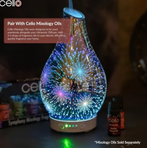 Cello Ultrasonic Diffuser - 3D Firework