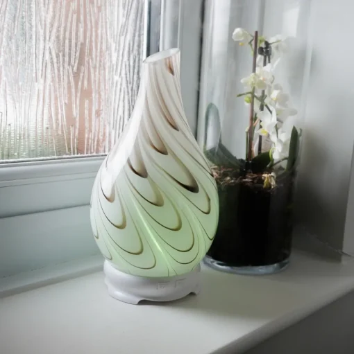 Cello Ultrasonic Diffuser Art Glass - Galaxy Swirls