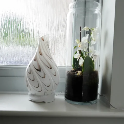 Cello Ultrasonic Diffuser Art Glass - Galaxy Swirls