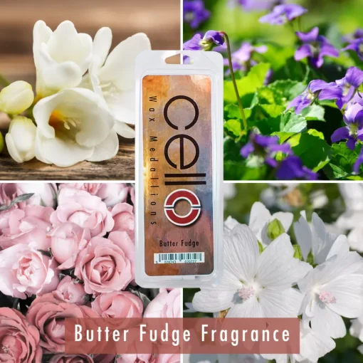 Cello Wax Medallions - Butter Fudge