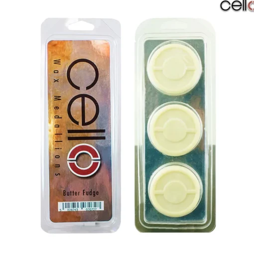 Cello Wax Medallions - Butter Fudge