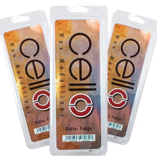 Cello Wax Medallions - Butter Fudge