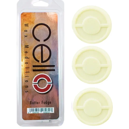 Cello Wax Medallions - Butter Fudge