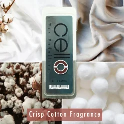 Cello Wax Medallions - Crisp Cotton