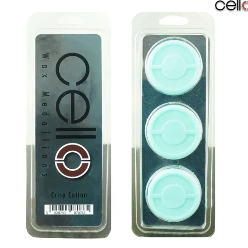 Cello Wax Medallions - Crisp Cotton