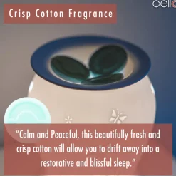 Cello Wax Medallions - Crisp Cotton