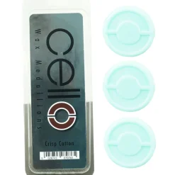 Cello Wax Medallions - Crisp Cotton