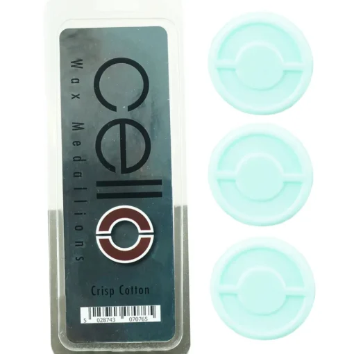 Cello Wax Medallions - Crisp Cotton