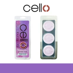 Cello Wax Medallions - Lavender Fresh