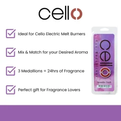 Cello Wax Medallions - Lavender Fresh
