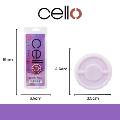 Cello Wax Medallions - Lavender Fresh