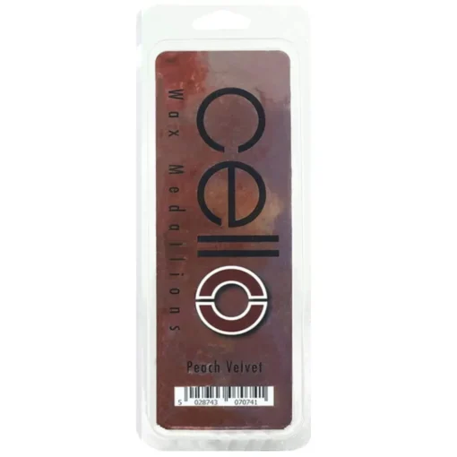 Cello Wax Medallions - Peach Velvet