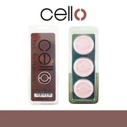 Cello Wax Medallions - Peach Velvet