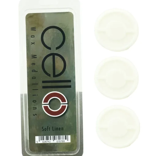 Cello Wax Medallions - Soft Linen