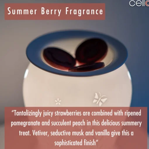 Cello Wax Medallions - Summer Berry