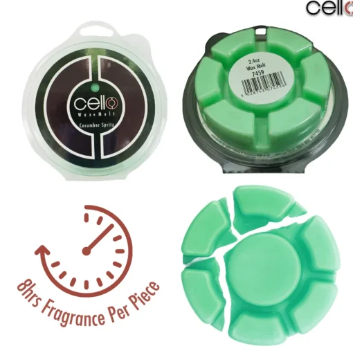 Cello Wax Melt - Cucumber Spritz