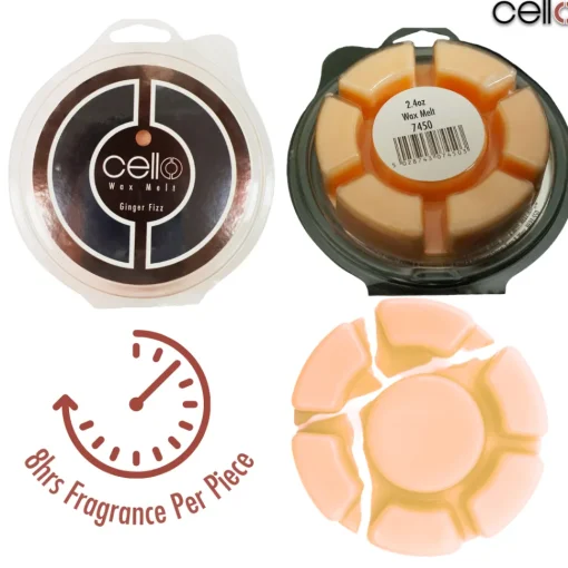Cello Wax Melt - Ginger Fizz