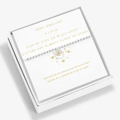 Joma Jewellery - Boxed A Little Sisters Are Always Close By Heart
