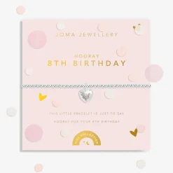 Joma Jewellery A Little Children's Confetti Bracelet - 8th Birthday