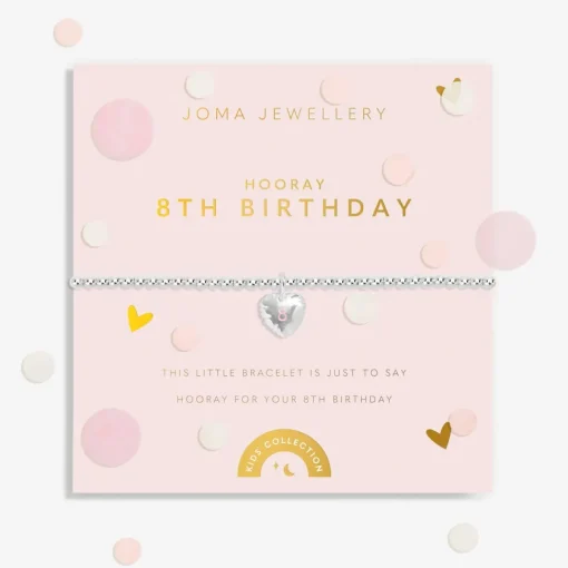 Joma Jewellery A Little Children's Confetti Bracelet - 8th Birthday