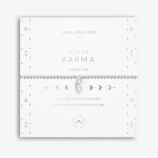 Joma Jewellery Bracelet - A Little 'Howlite' Crystal