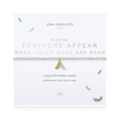 Joma Jewellery Bracelet - A Little Feathers Appear When Loved Ones Are Near