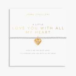 Joma Jewellery Bracelet - A Little Love You with All My Heart