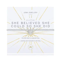 Joma Jewellery Bracelet - A Little She Believed She Could So She Did