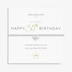 Joma Jewellery Bracelet - A Little Happy 30th Birthday