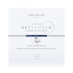 Joma Jewellery Bracelet - a little BIRTHSTONE SEPTEMBER LAPIS